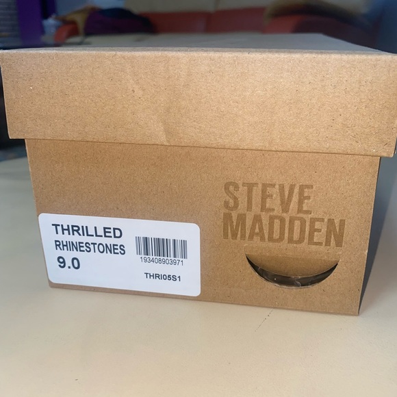 Steve Madden Rhinestone Sandals - Picture 4 of 6